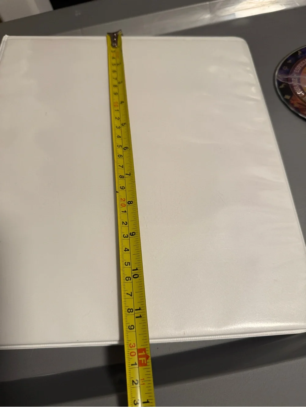 White 3-Ring Binder with Smooth Cover Wilson